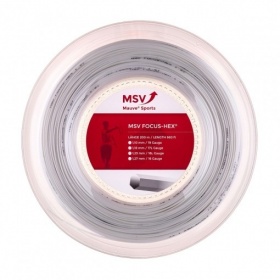 MSV tenisový výplet Focus Hex 1,18 bílá  (200m)