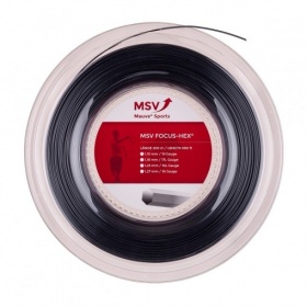 MSV tenisový výplet Focus Hex 1,10 černá (200m)