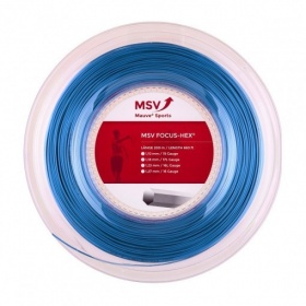 MSV tenisový výplet Focus Hex 1,23 modrá (200m)