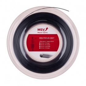 MSV tenisový výplet Focus Hex 1,23 černá (200m)